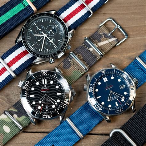 omega seamaster on nato strap|nato strap for omega speedmaster.